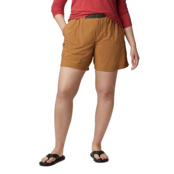 Dámské Kraťasy Columbia Sandy River Cargo Plus Size Hnědé JCHYTZ850